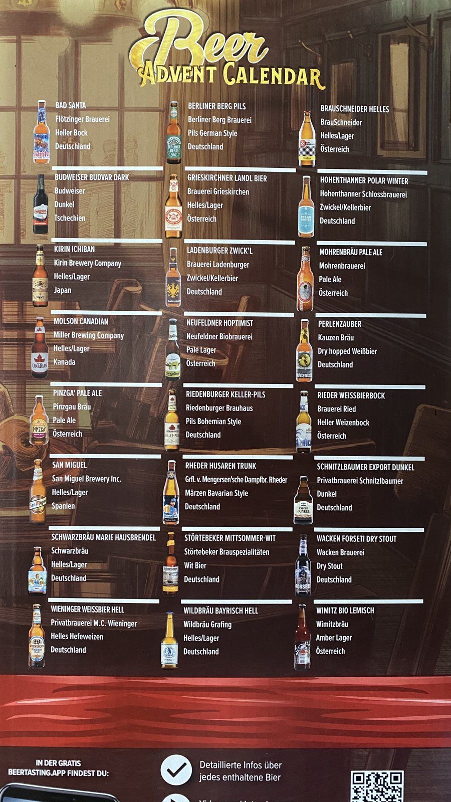 Bier-Adventkalender 2020 – Linz