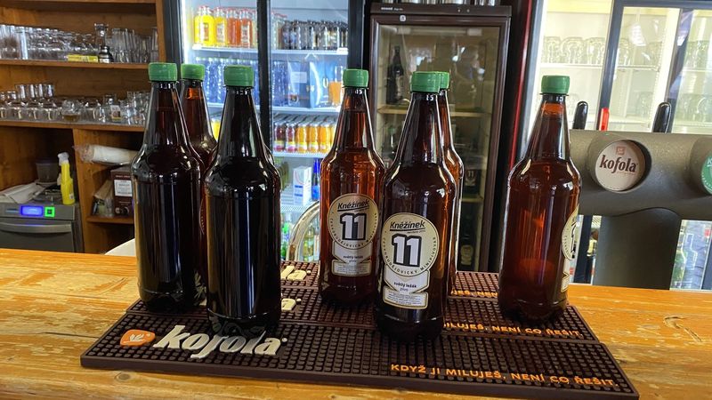 Bier zum Mitnehmen (PET-Flaschen) – Dubné