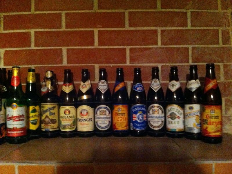 Bierflaschen-Sammlung – Linz