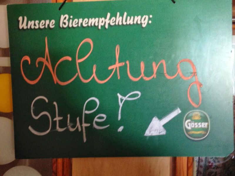 Gösser Bierempfehlung – Rossleithen