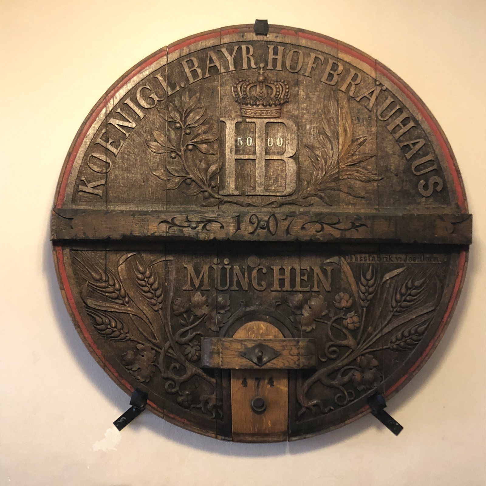 Hofbräuhaus-Fass – Munich