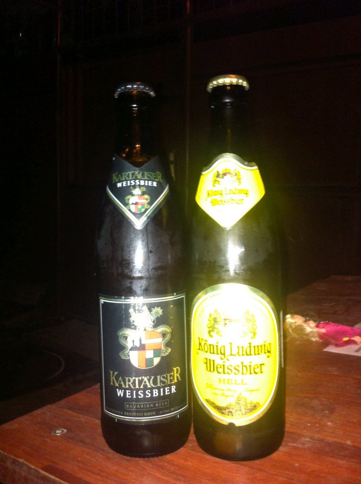 Kartäuser Weissbier, König Ludwig Weissbier – Bucharest