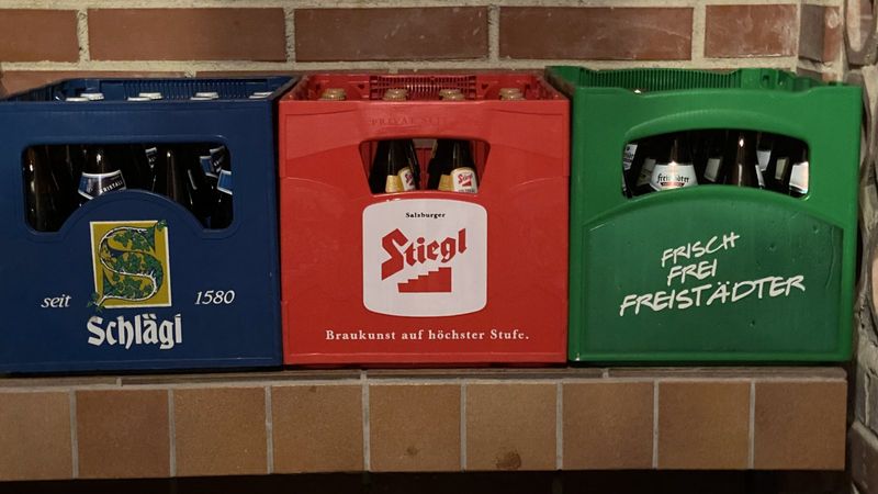 Schlägl, Stiegl, Freistädter (Bierkisten) – Linz